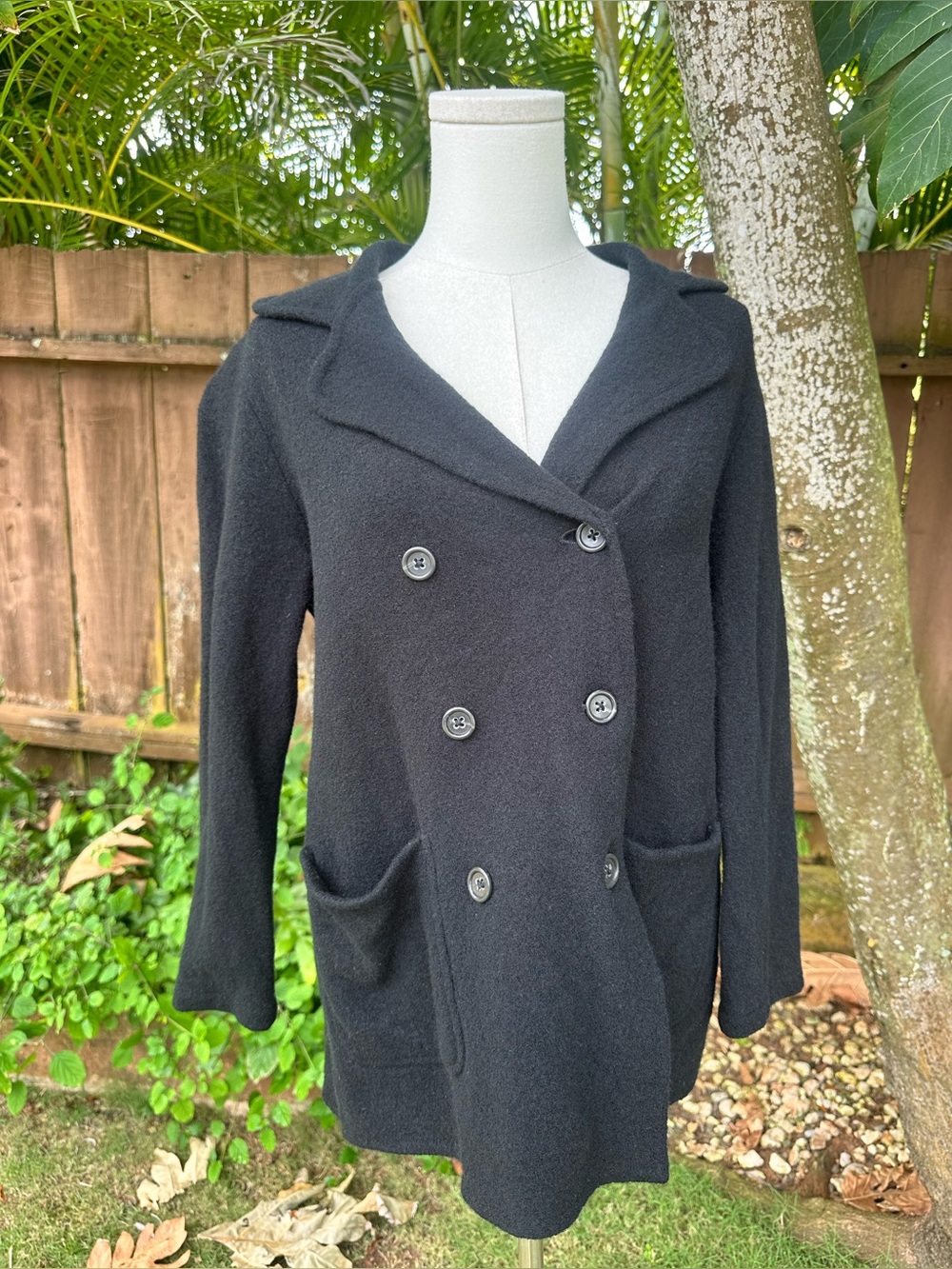 Banana Republic Wool Peacoat Size XS